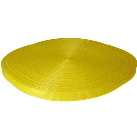Us Cargo Control 1" x 300' 4.5K Polyester Cargo Webbing - Yellow NS-WEB14500Y